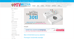 Desktop Screenshot of mtvmedya.com